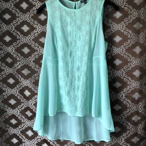 Pretty long sheer top